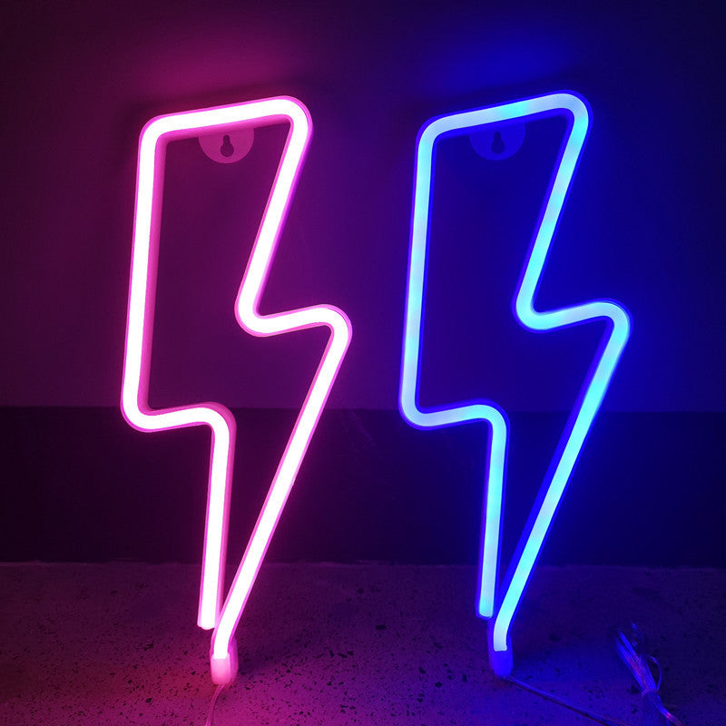 Net Room Decoration Lightning Neon Lights