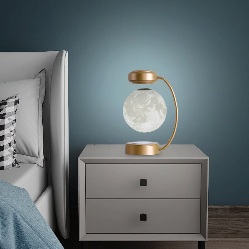 Illuminate Your Space with the Levitating Moon Lamp! 🌕✨