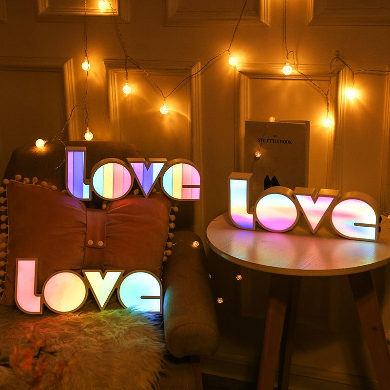 LOVE Letter LED Festoon Light – Decorative Lamp