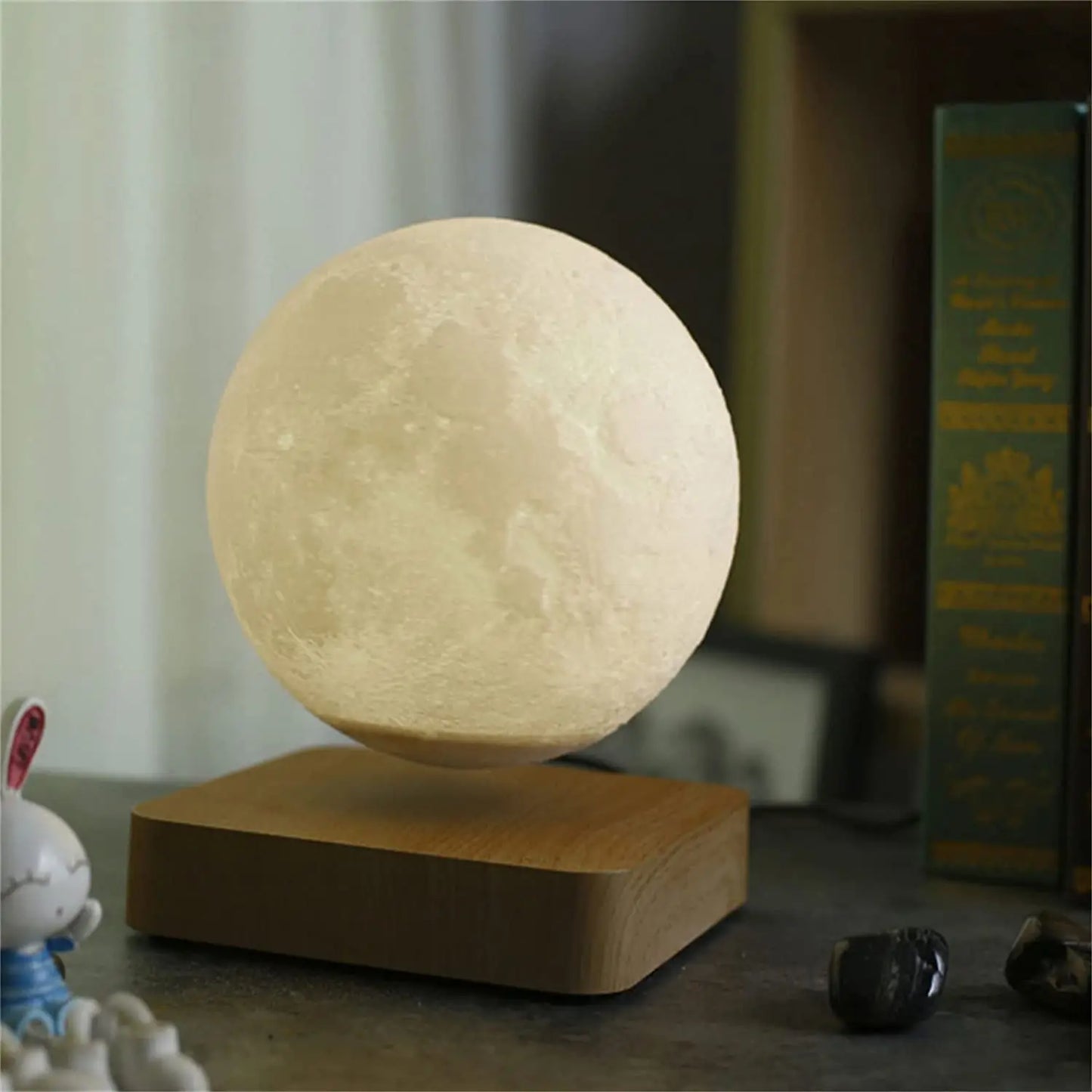 Bring Magic Home with the Levitating Moon Lamp! 🌙✨