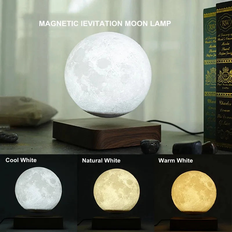 Bring Magic Home with the Levitating Moon Lamp! 🌙✨