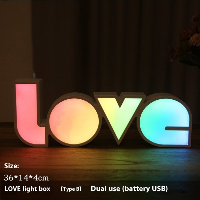 LOVE Letter LED Festoon Light – Decorative Lamp