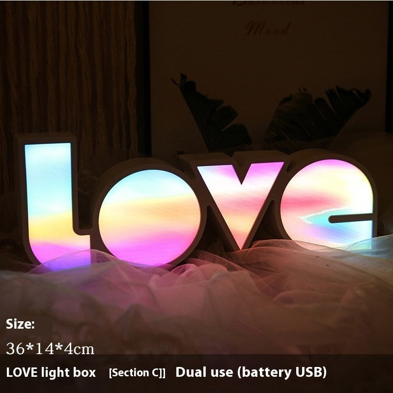 LOVE Letter LED Festoon Light – Decorative Lamp